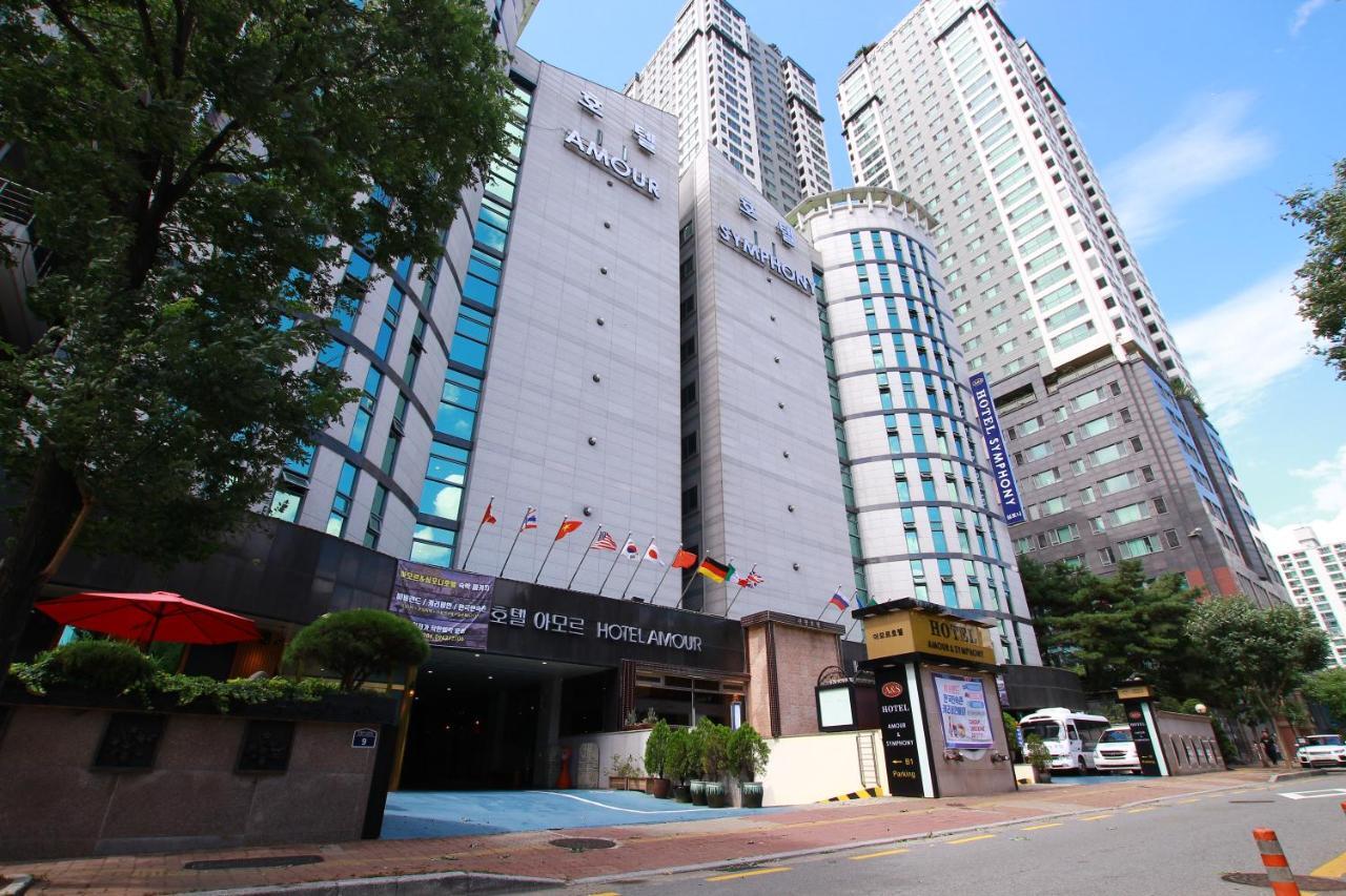 Amour Hotel Suwon Exterior foto